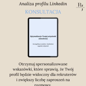 Analiza profilu Linkedin