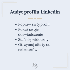 Audyt profilu Linkedin