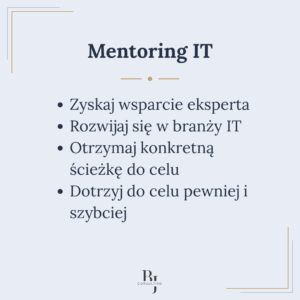 Sesja mentoringowa - rozwój w branży IT