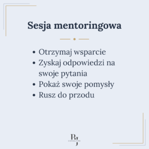 Sesja mentoringowa