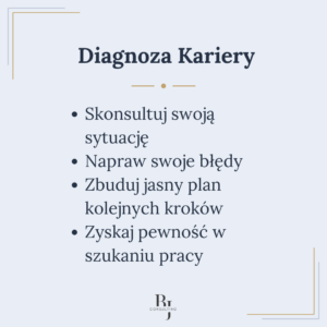 Konsultacja Wstępna & Diagnoza Kariery